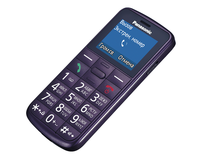 Кнопочный телефон Panasonic KX-TU110. 