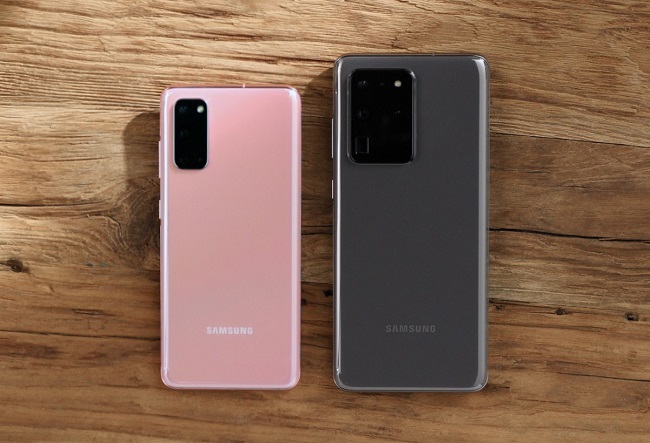 Сравнение Samsung Galaxy S20 и Samsung Galaxy S20 Ultra.