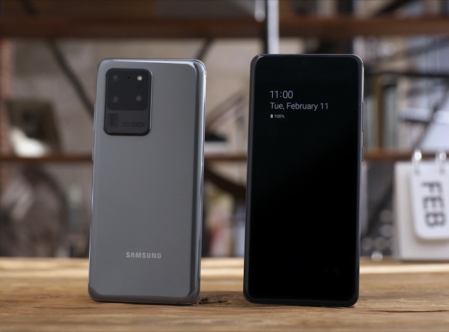 Samsung Galaxy S20 Ultra.