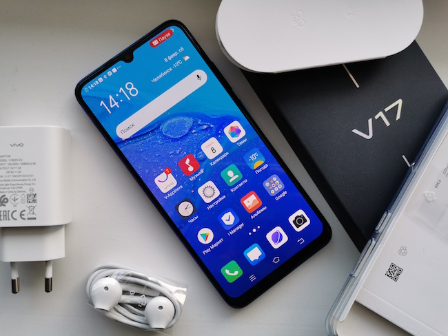 Тест-обзор смартфона Vivo V17.