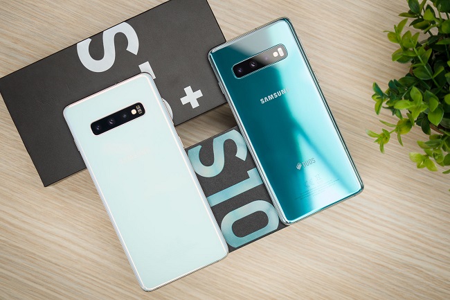 Samsung Galaxy S10 и S10+.