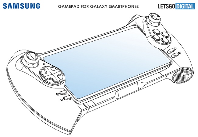 Игровой контроллер для смартфонов Samsung.