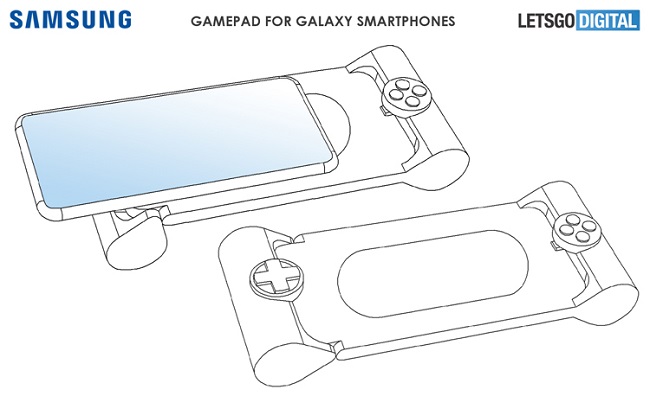 Игровой контроллер для смартфонов Samsung.