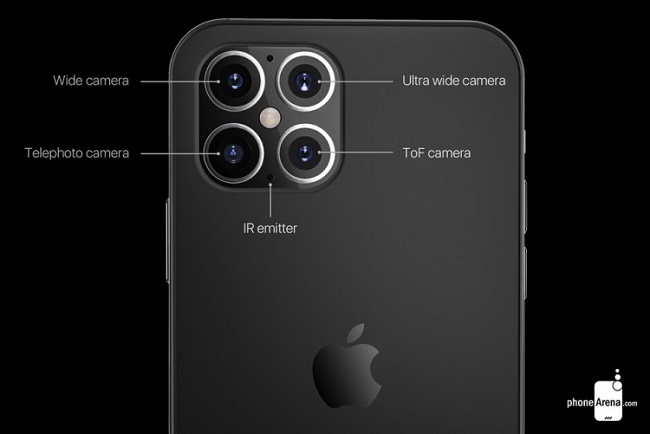 Камера смартфона Apple iPhone 12 Pro Max.