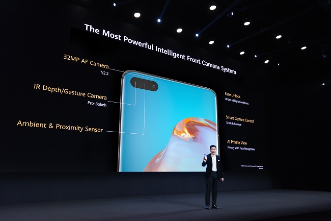 Презентация смартфонов Huawei P40.
