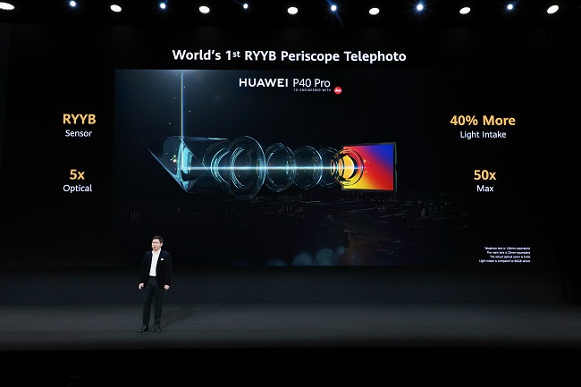 Презентация смартфонов Huawei P40.
