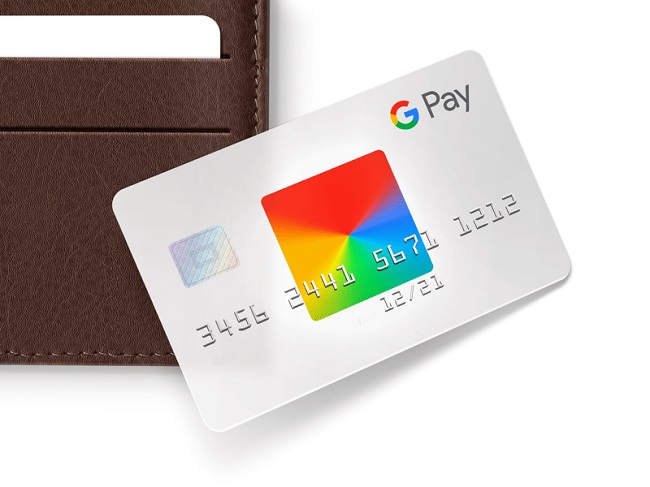 Банковская карта Google Pay Card.