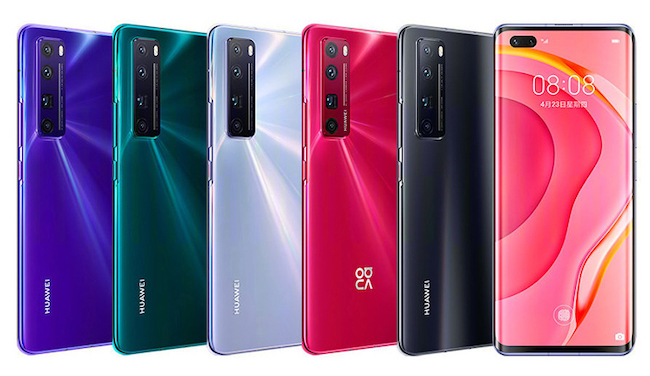 Новые смартфоны Huawei Nova 7 и Nova 7 Pro 5G.