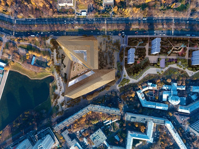 Проект будущей штаб-квартиры «Яндекса» в Москве.