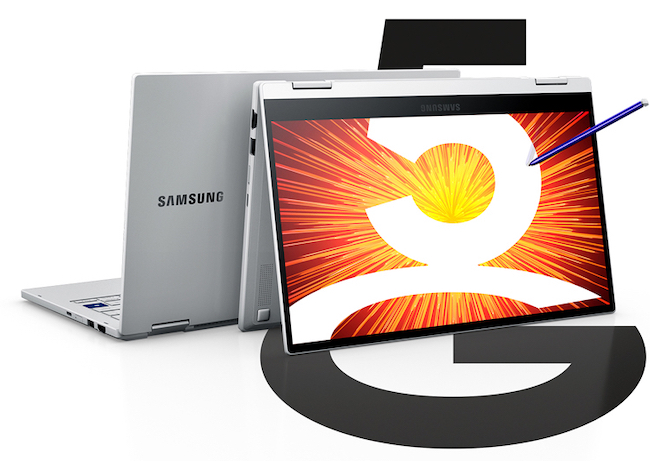 Ноутбук Samsung Galaxy Book Flex 5G.