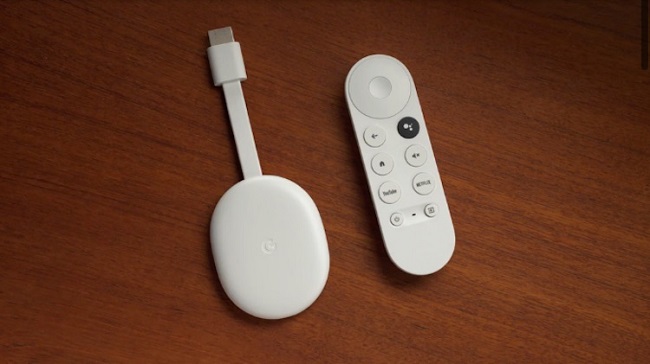 ТВ-приставка Google Chromecast с Google TV.
