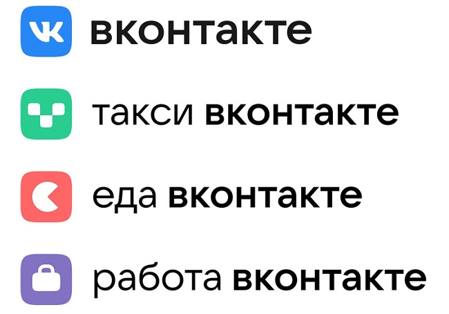 Проекты соцсети ВКонтакте в новом оформлении.