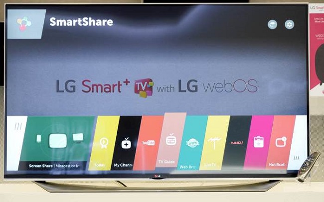 Обновление прошивки webOS для смарт ТВ LG.