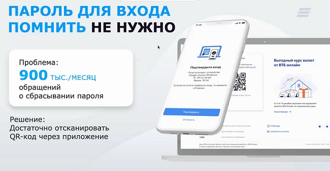 Мобильное приложение «ВТБ Онлайн».