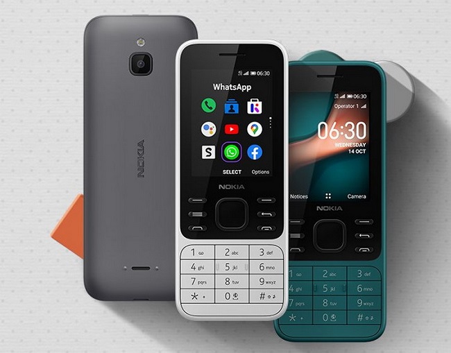 Кнопочный телефон Nokia 6300 4G.
