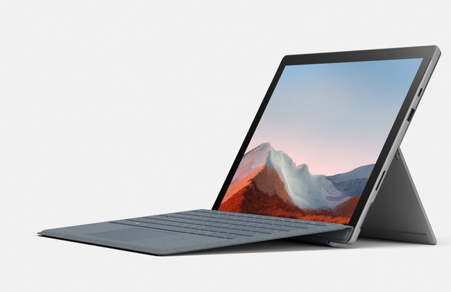 Microsoft анонсировала планшет Surface Pro 7 Plus.
