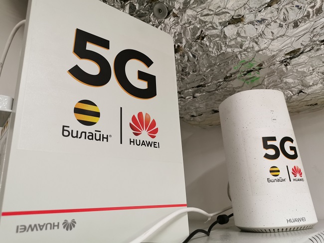Оборудование 5G оператора Билайн и Huawei.