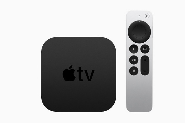 Обновлённая ТВ-приставка Apple TV 4K.