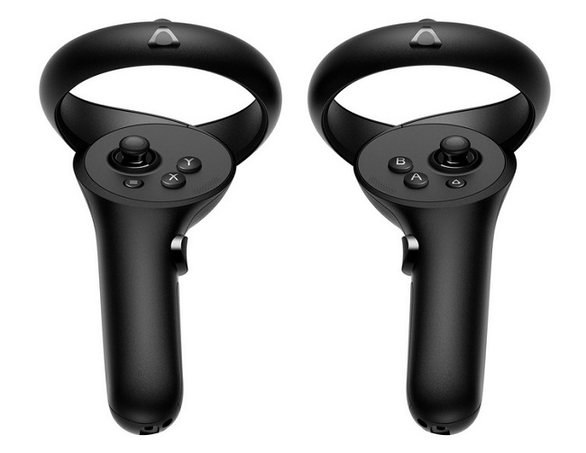 Контроллеры для шлема виртуальной реальности HTC Vive Pro 2.