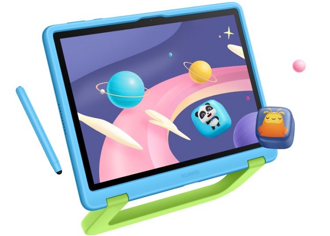 Планшет для детей с подставкой Huawei MatePad T 10 Kids Edition.