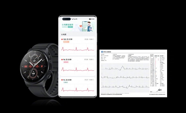 Умные часы Huawei Watch GT 2 Pro ECG с функцией снятия ЭКГ.
