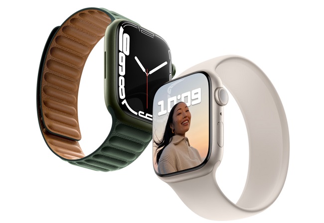 Умные часы Apple Watch Series 7.
