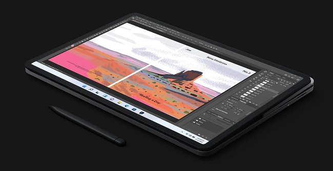 Ноутбук Microsoft Surface Laptop Studio.