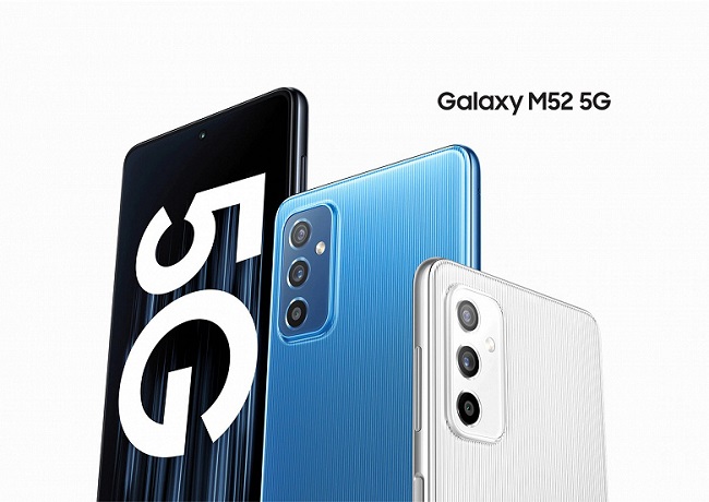 Смартфон Samsung Galaxy M52 5G.