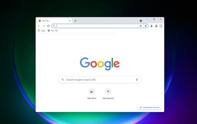 Новый дизайн Chrome для Windows 11.