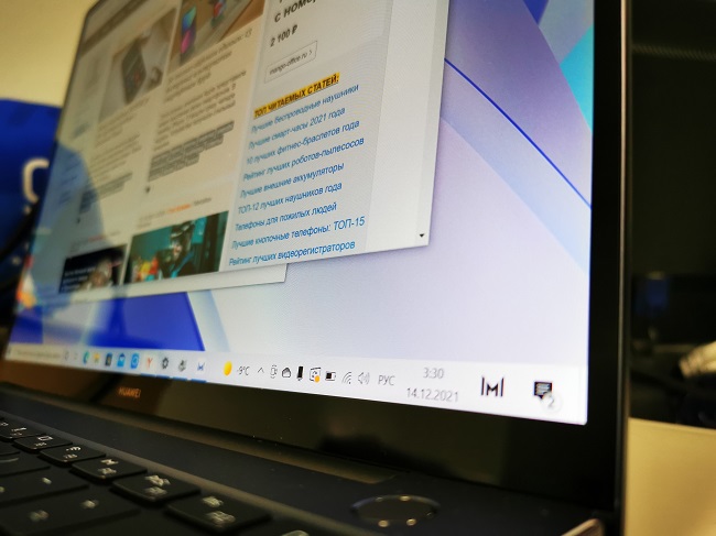 Тест-обзор ноутбука Huawei MateBook 14 AMD 2021 на Windows.