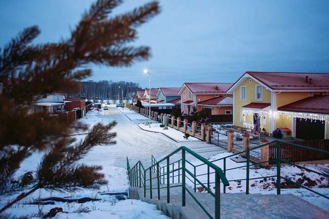 Коттеджный посёлок «Лесной остров» в 20 км от Челябинска.