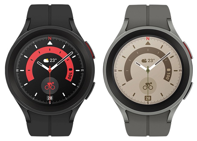 Умные часы Samsung Galaxy Watch5 и Watch5 Pro.