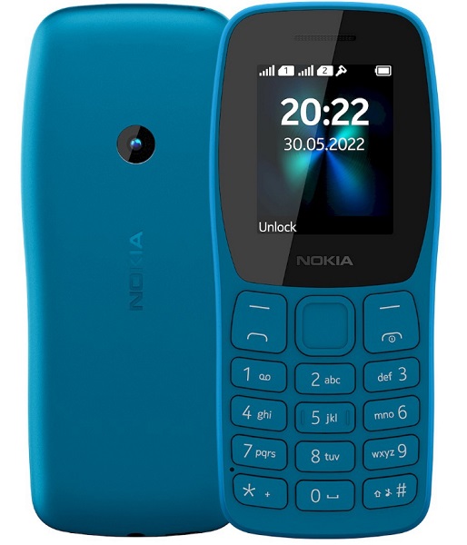 Кнопочный телефон Nokia 110 4G (2022).