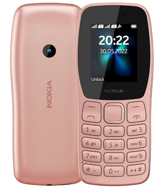 Кнопочный телефон Nokia 110 4G (2022).