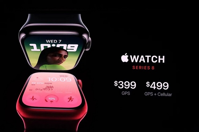 Умные часы Apple Watch Series 8.