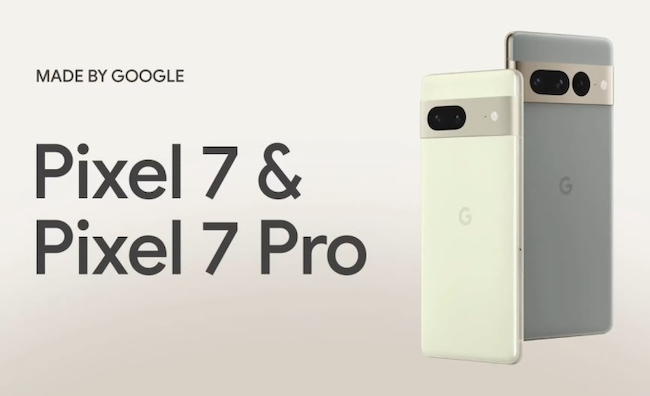 Смартфон Google Pixel 7 и Pixel 7 Pro.