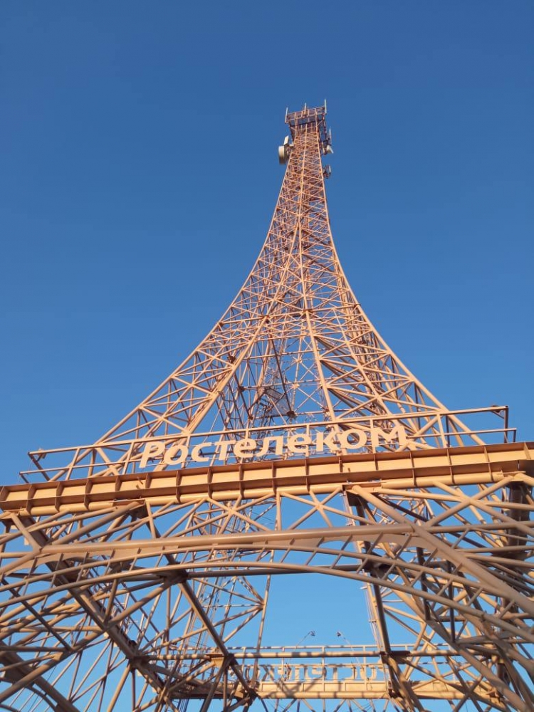 Знаменитая башня в селе Париж Нагайбакского района Челябинской области.