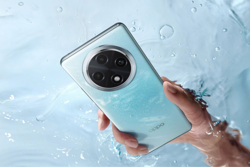 Смартфон с защитой от воды OPPO A3 Pro.