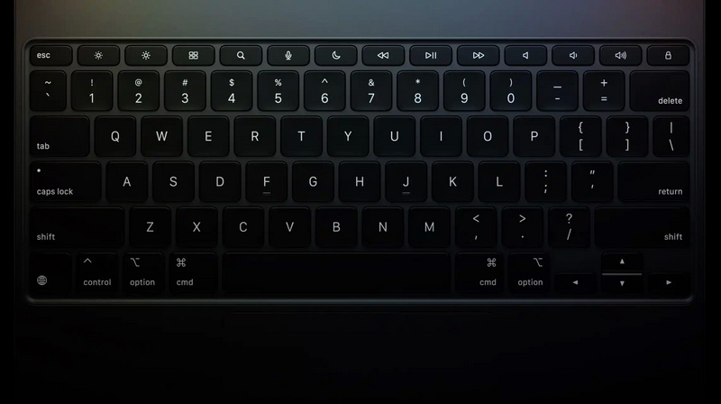 Новая магнитная клавиатура Apple.