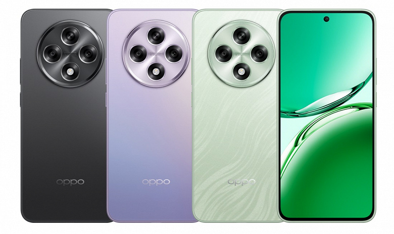 Цветовые варианты смартфона OPPO A3.