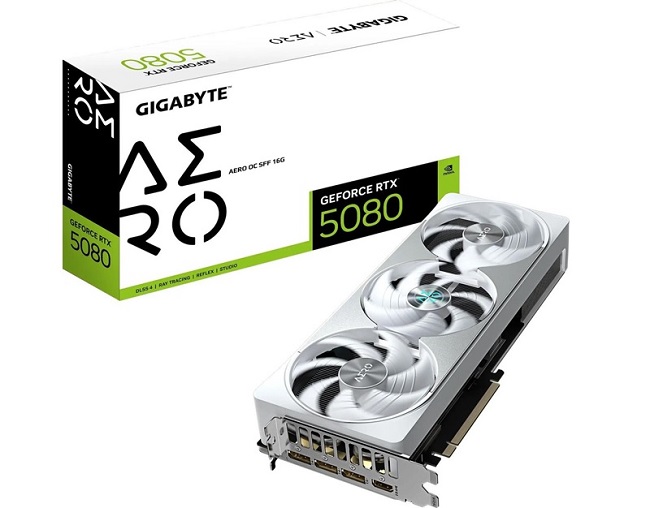 Видеоускоритель Gigabyte NVIDIA GeForce RTX 5080 GV-N5080 AERO.