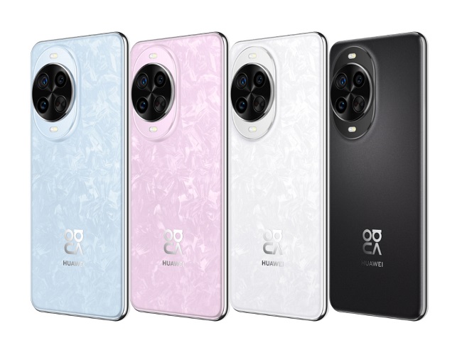 Четыре расцветки корпуса Huawei Nova 14 Pro.