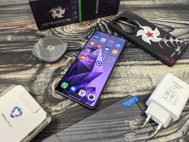 Тест-обзор смартфона Infinix NOTE 50 Pro+.