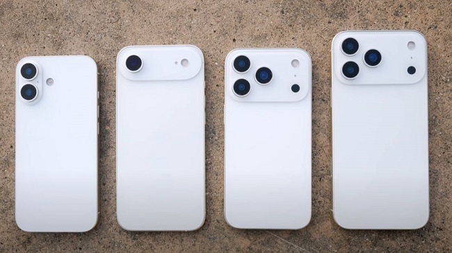 Четыре модели iPhone 17.