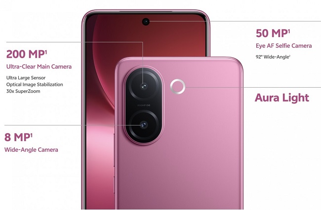 Мобильный телефон Vivo V60e.