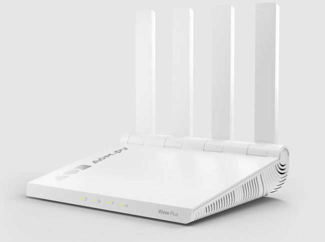 Wi-Fi роутер провайдера Дом.ру Wave Plus AX3000.