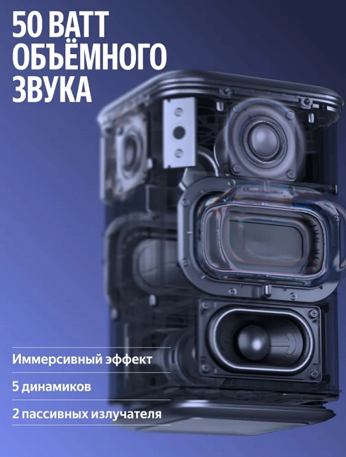 Умная колонка «Яндекс Станция 3»: мощность звука.