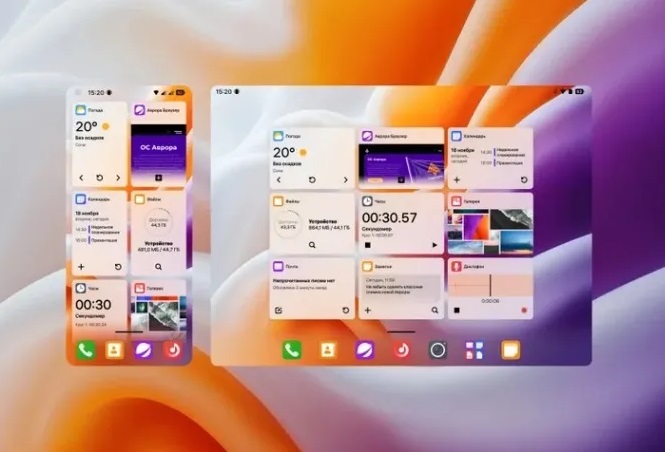 Новая версия мобильной операционной системы Аврора 5.