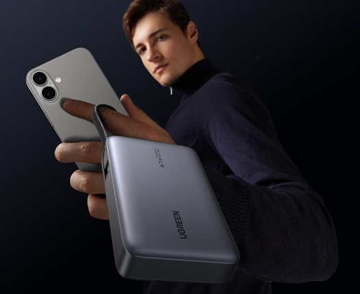 Внешний аккумулятор UGREEN PB507 10000 mAh 20W.