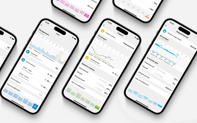 Мобильное приложение для фитнес-браслета HEALBE GoBe U.